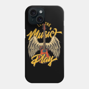 Let the music play Phone Case