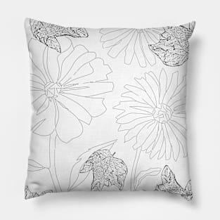 plant pattern dots Pillow