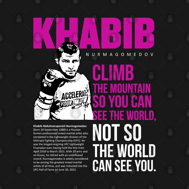 Khabib Best Motivation Quote by ZUNAIRA