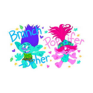 Branchopher and Popifer T-Shirt