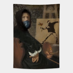 The real Banksy Tapestry