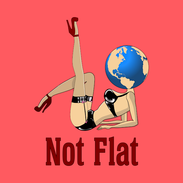 Earth Is Not Flat by Cosmo Gazoo