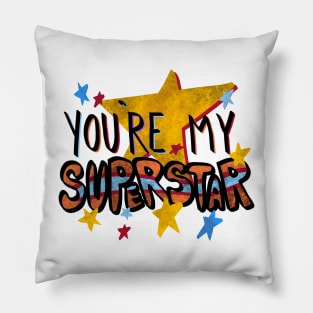 FNAF Security Breach Glamrock Freddy Quote Pillow