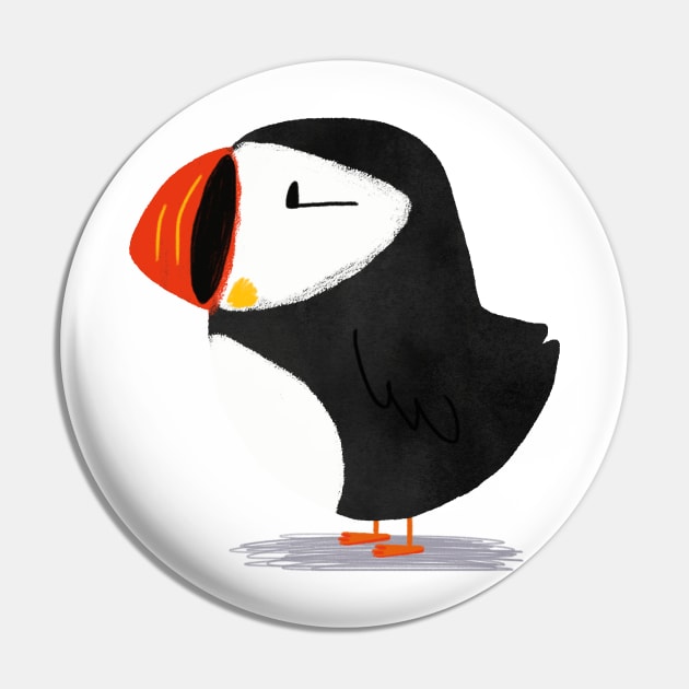 Puffin Pin by julianamotzko