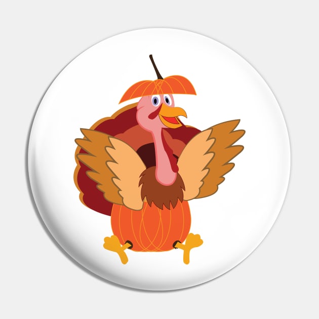 Turkey Pin by dddesign