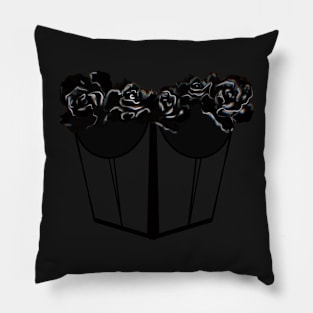 Dark roses corset Pillow