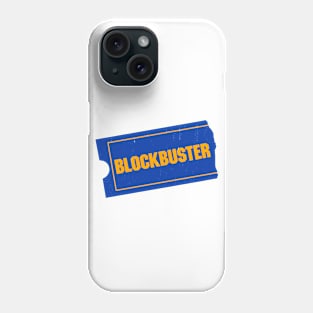 Blockbuster Video - vintage logo Phone Case