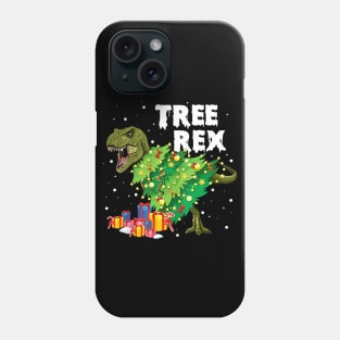 Tree Rex Dinosaur Christmas Tree Costume Gift Boys Girls Kid Phone Case