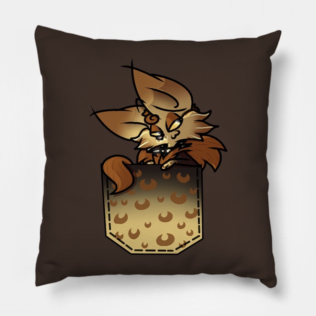 Tugger in a pocket Pillow by RainbowRat3