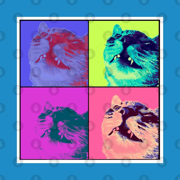 Pop Art Tabby Cat by TAP4242