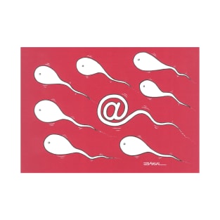 Sperm and internet T-Shirt