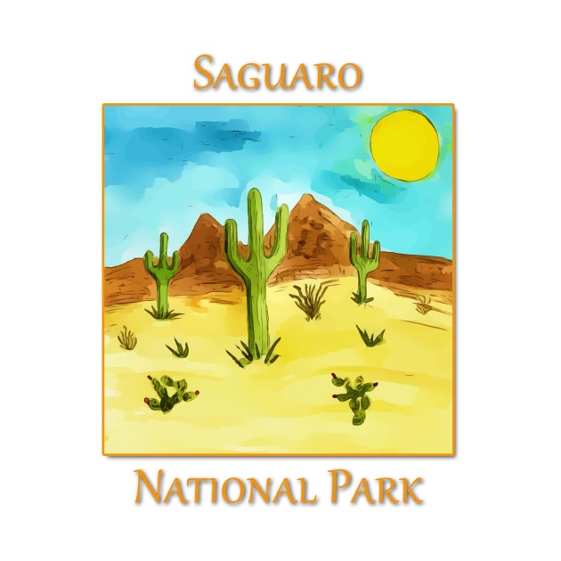 Saguaro National Park by WelshDesigns