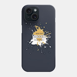 SCNT021 - Wear your Soccer Colors Proudly Dk Phone Case