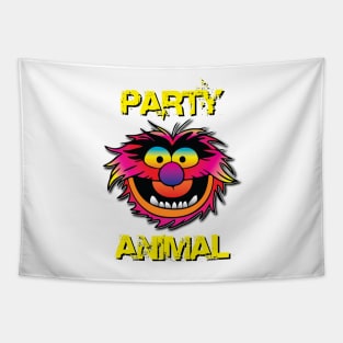 Party Animal Muppet - Yellow Tapestry