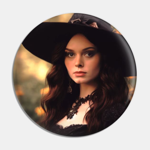 Witch Paige Pin by sadieillust