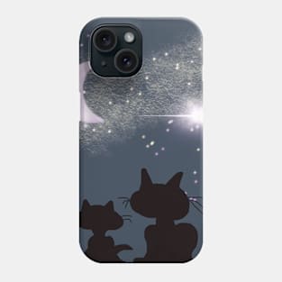 Beautiful time in the moonshine Phone Case