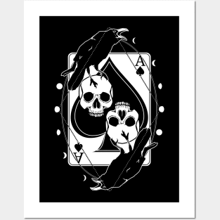 The Surreal Golden Skull - Ace of Spades: A Surreal Mystery Poster for  Sale by futureimaging