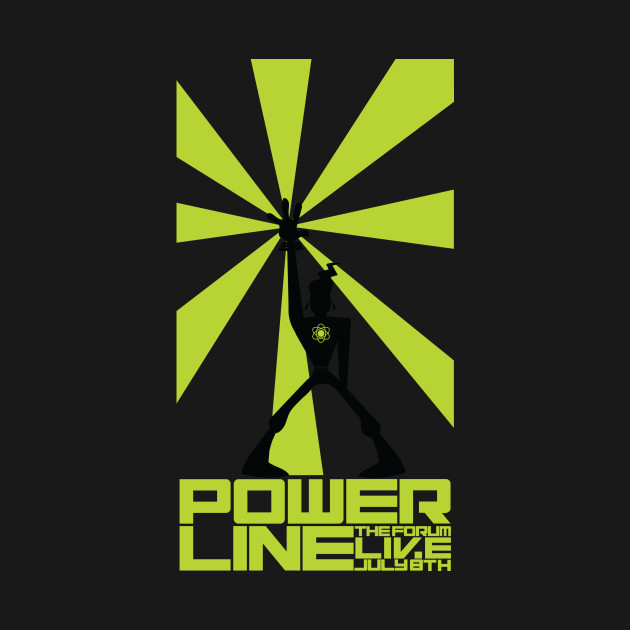 Discover POWER LINE LIVE SHIRT - Powerline - T-Shirt