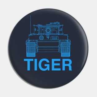 Tiger Tank Pin