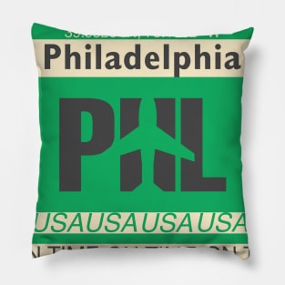 Philadelphia American GRN Pillow