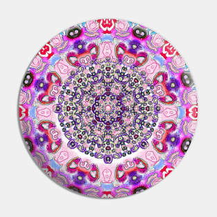 PRETTY ART MANDALA #24 Pin