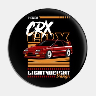 CRX Fanatic Pin