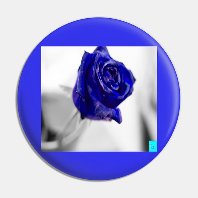 blue rose Pin by callalexi