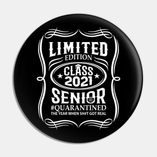 Class 2021 Senior Vintage Quarantine Pin