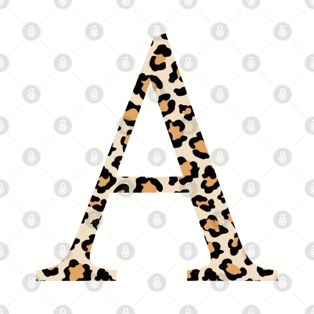 Alpha A Cheetah letter by AdventureFinder