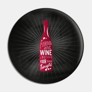 Wine blackboard #2 Pin