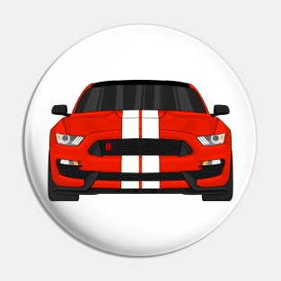 GT350R RACE RED Pin