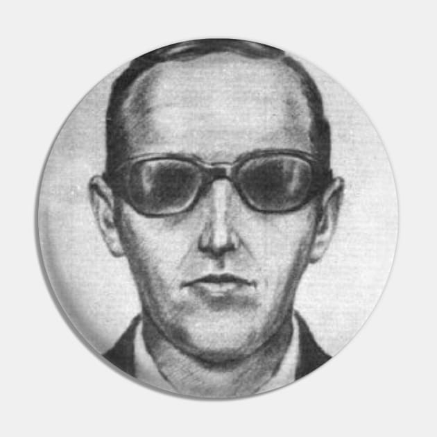 D.B. Cooper Pin by Warped_Space_SciFi