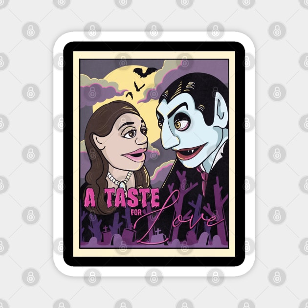 A Taste For Love Magnet by Eyeballkid-