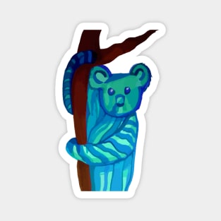 Blue koala Magnet