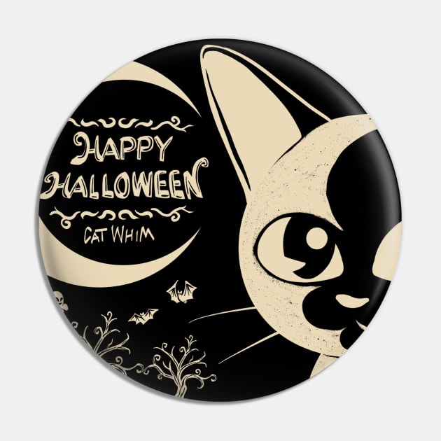 Halloween moon Pin by BATKEI