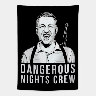 Dangerous Nights Crew // Tim Robinson Fan Art Tapestry