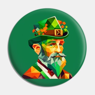 Saint Patrick St. Patrick's Day Gift Pin