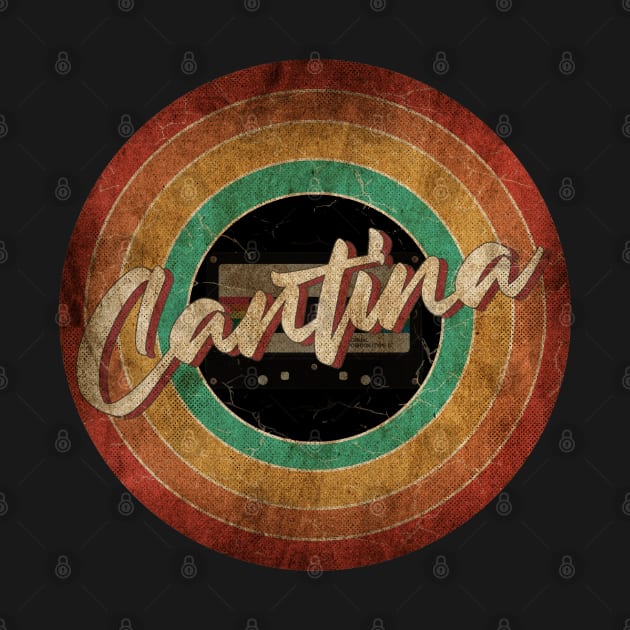 Cantina Vintage Circle Art by antongg