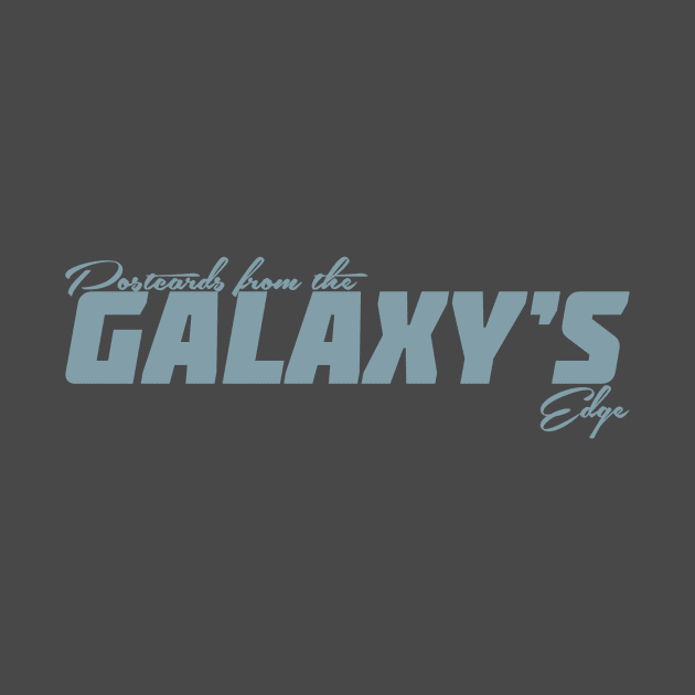 Postcards from the Galaxy's Edge Logo - Blue by PostcardsFromTheGalaxysEdge