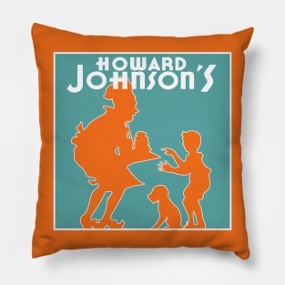 Howard Johnson's Chef, Boy, and Dog Pillow