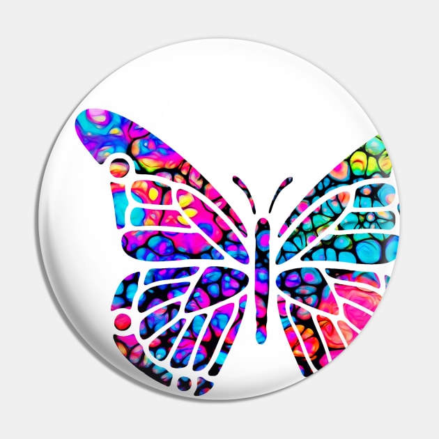 “Stained Glass Butterfly” Pin by Colette22