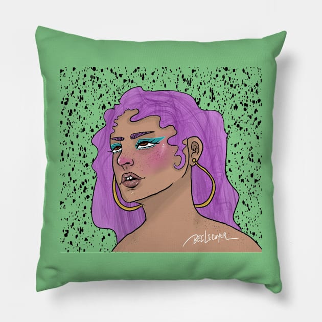 Miss Mint Pillow by Bee’s Circus
