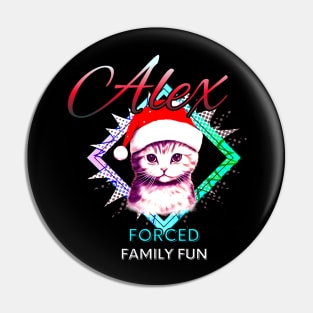 Alex - Custom name gift - Christmas Pin