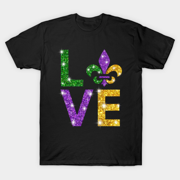 I Love Mardi Gras T Shirt Mardi Gras Shirt For Girls Kids
