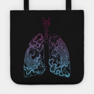 Drowning Lungs (Colored) Tote