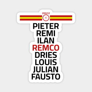 Remco Evenepoel Team Victory - La Vuelta 2022 Magnet