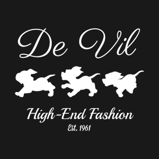 De Vil High-End Fashion (White) T-Shirt