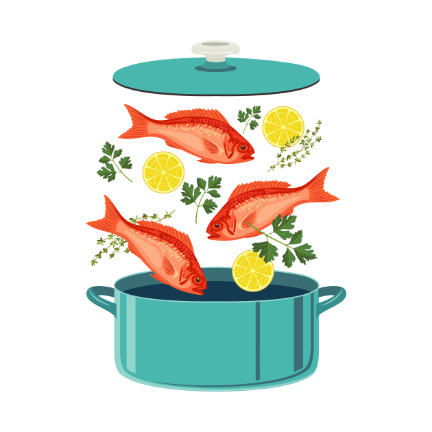 Fish Explosion! by SWON Design