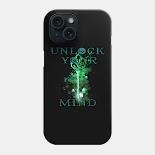 Mental Health Awareness Unlock Your Mind Phone Case