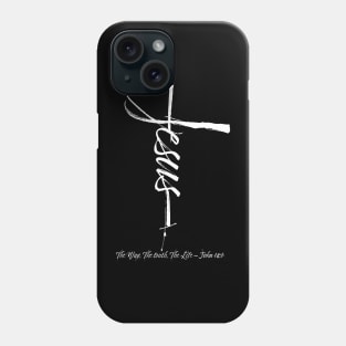 [P&P] John 14:6 Phone Case